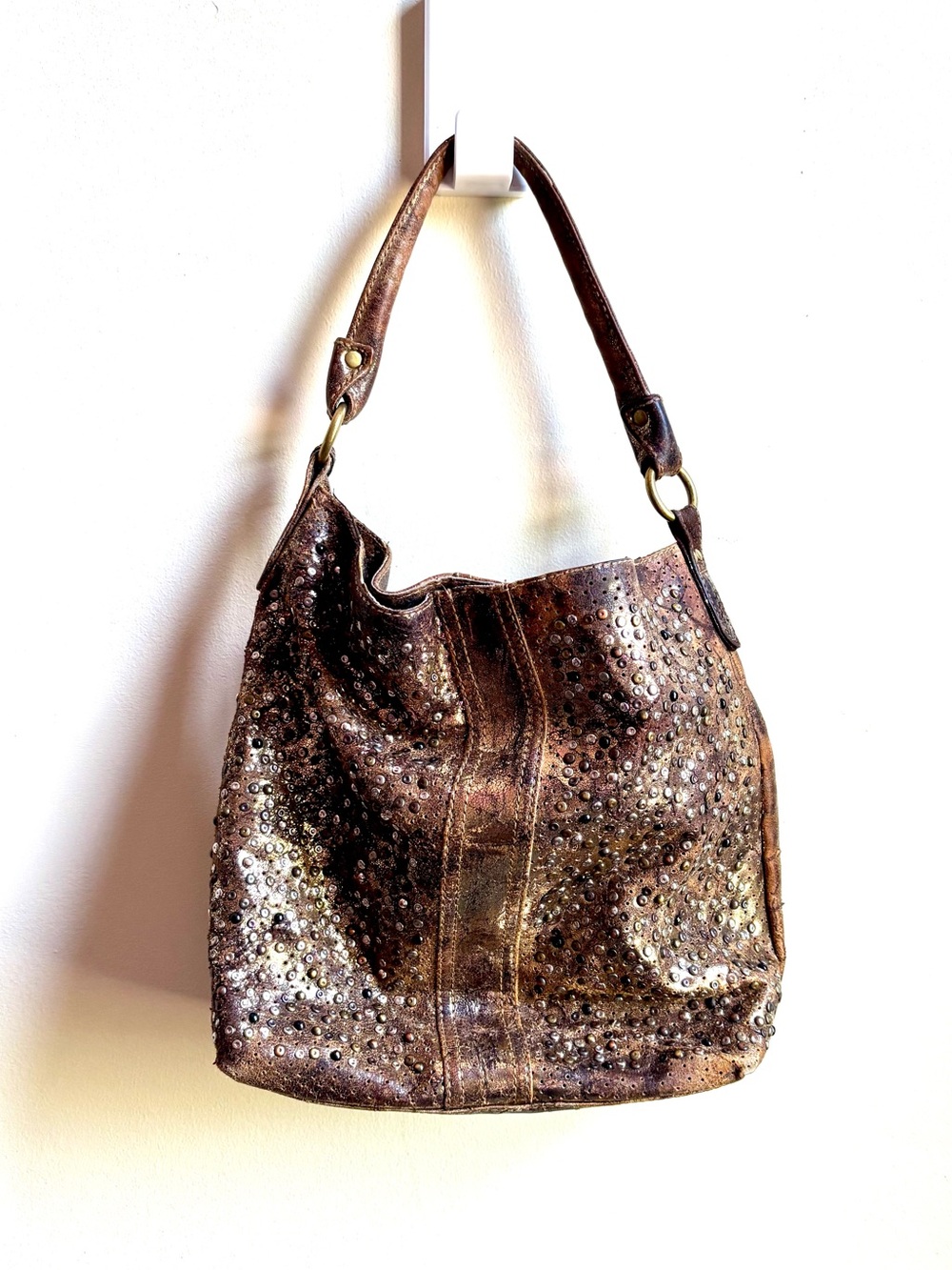 Frye Deborah Leather hobo bag